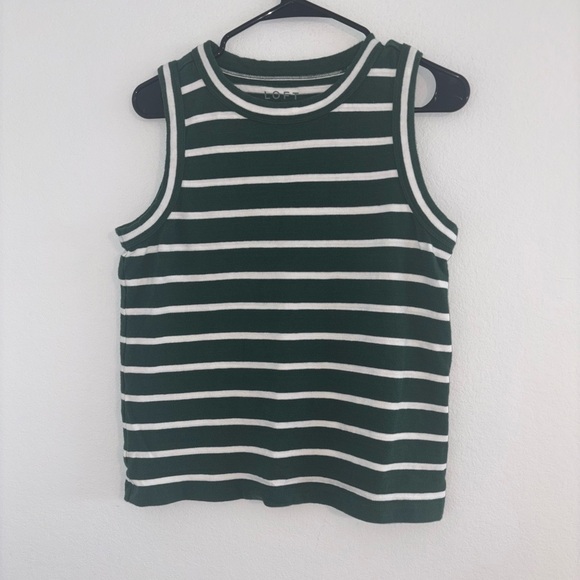 LOFT Nautical Striped Knit Tank - Picture 9 of 11